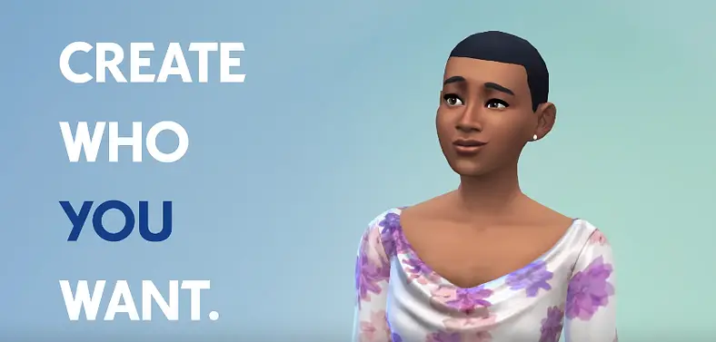 You can now customise your Sims without gender boundaries in The Sims 4