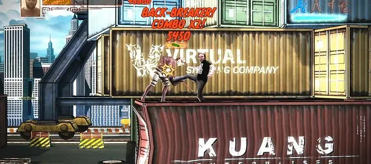 Kung Fu High Impact announced for Kinect