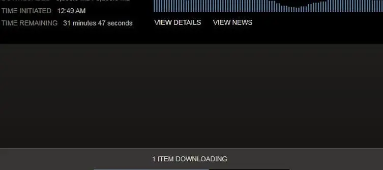 Background downloads added with Steam update