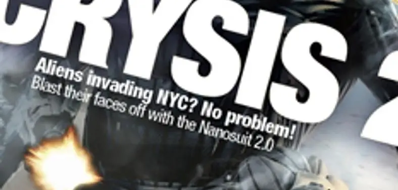 Crysis 2's "Nanosuit 2.0." fights off "aliens invading NYC" says mag