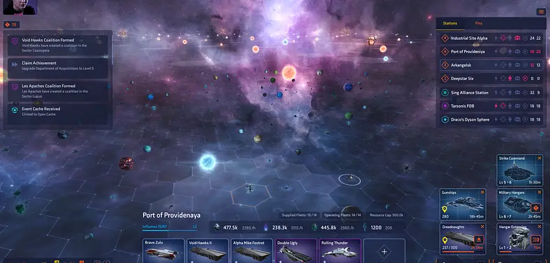 Starborne: Sci-fi Strategy and Intrigue in a massive scale