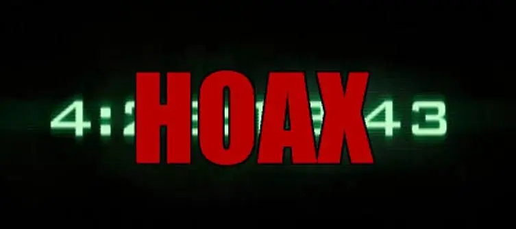 Modern Warfare countdown is a hoax