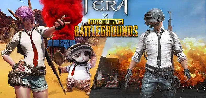 Get an AK47 in TERA as Part of Its PUBG Collaboration