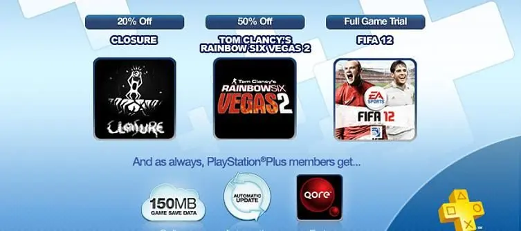 PlayStation Store update features Closure, FIFA Soccer 12