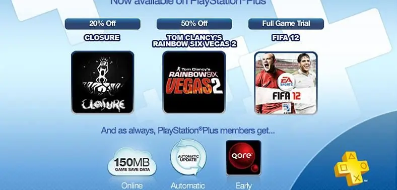 PlayStation Store update features Closure, FIFA Soccer 12