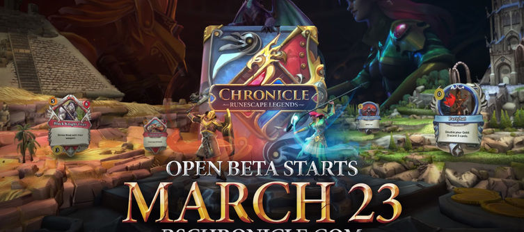 Chronicle: Runescape Legends open beta launches today