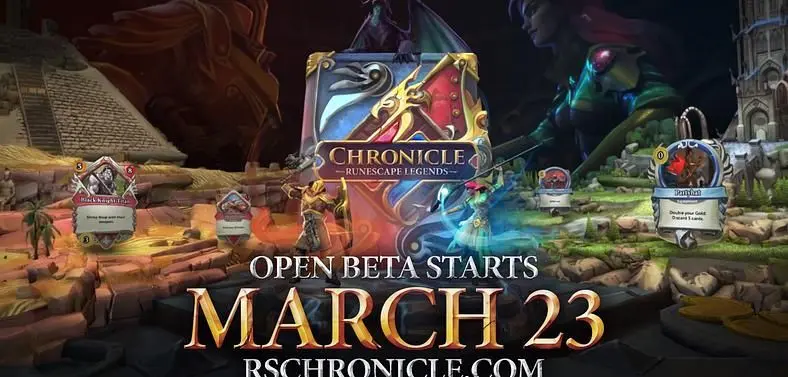 Chronicle: Runescape Legends open beta launches today