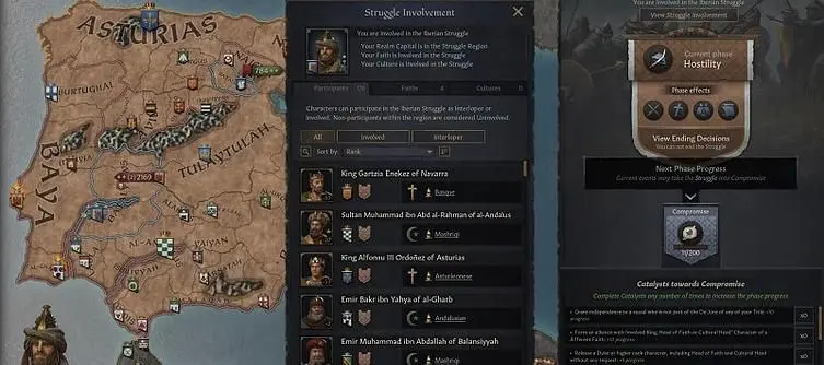 Crusader Kings 3: Fate of Iberia Flavor Pack Launches in Late May, Adds Struggle System, Chessboard Duels