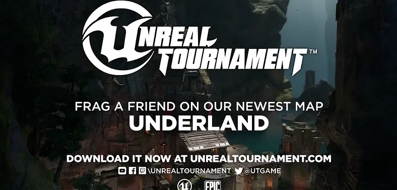 Epic show off a brand new map for their upcoming Unreal Tournament game