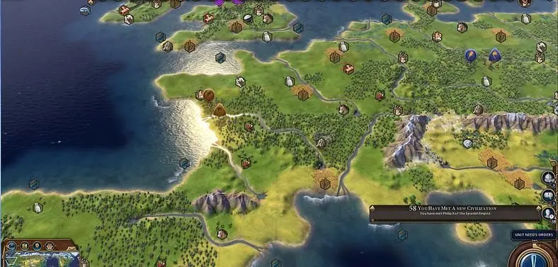Silly Civilization VI Earth Map Melts Graphics Cards