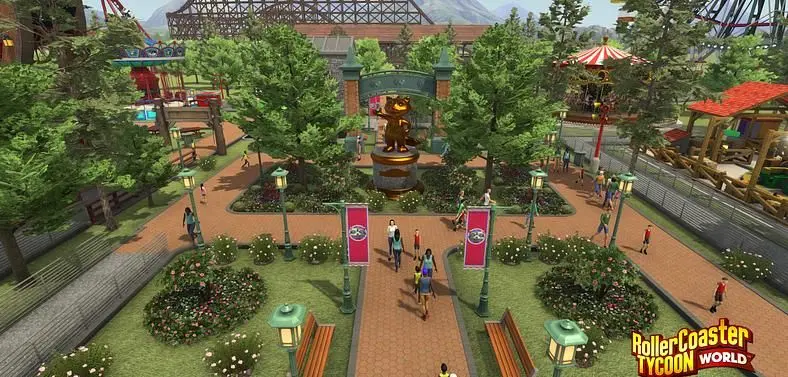 RollerCoaster Tycoon World Exiting Early Access One Day Before Planet Coaster