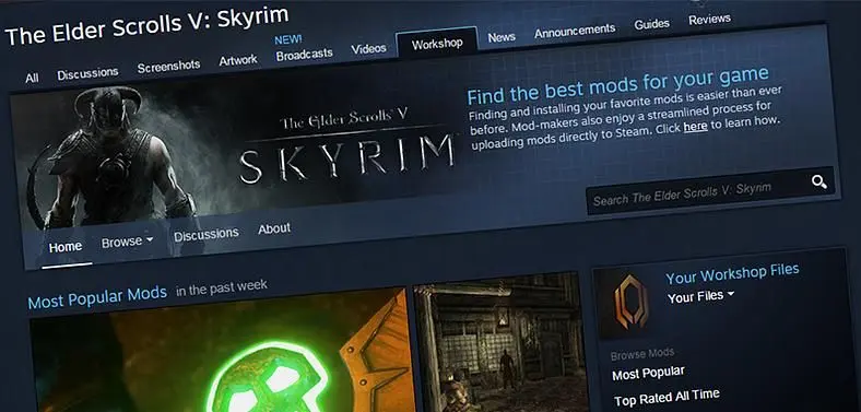 Skyrim "a poor choice to promote" paying for mods, had "vibrant community around it already"