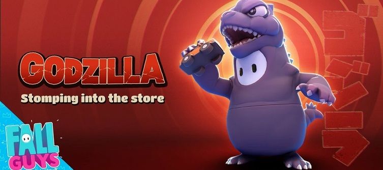 Fall Guys Turns Godzilla Into A Jelly Bean Next Week