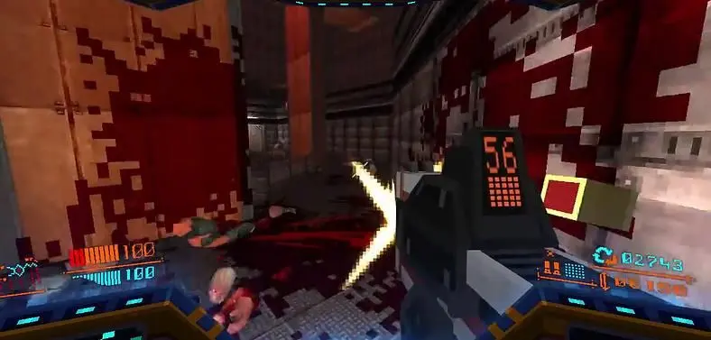 Pixel Titans release free demo for retro shooter Strafe