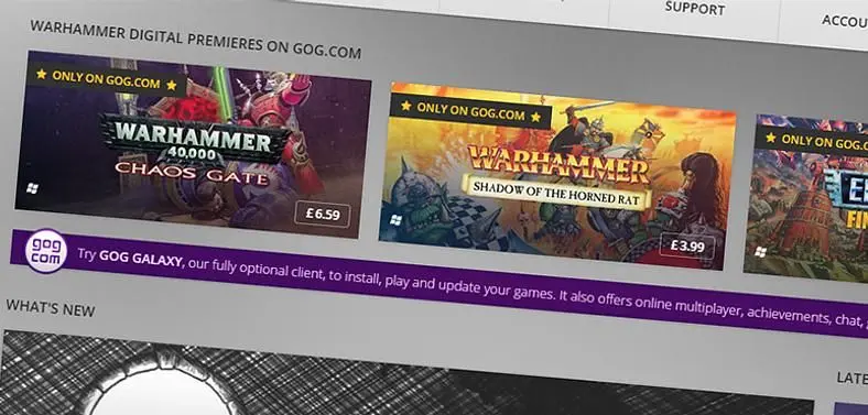 Three classic turn-based Warhammer titles receive 'digital premieres' on GOG.com