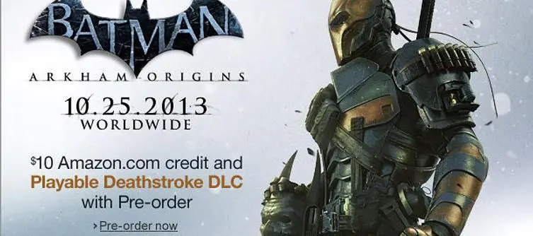 Amazon pre-order mentions "playable" Deathstroke DLC