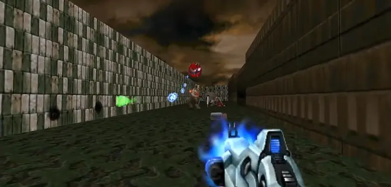 Modders bring the new Doom weapons into the old Doom games