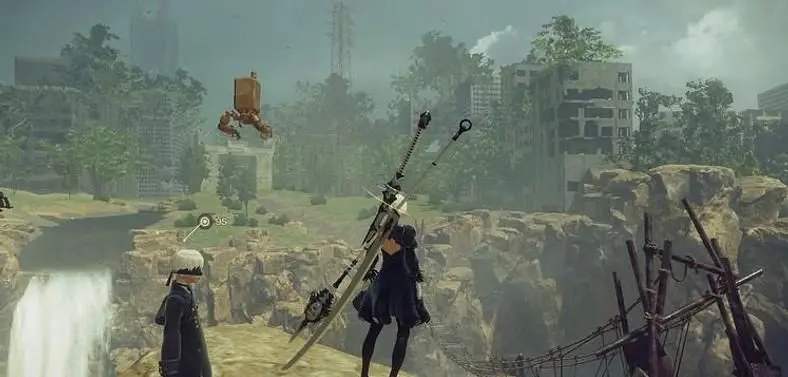 NieR: Automata - Where To Find Dented Plate For Weapon Upgrades
