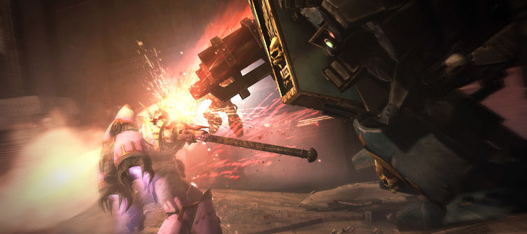Relic teases Dreadnought DLC for Space Marine in January
