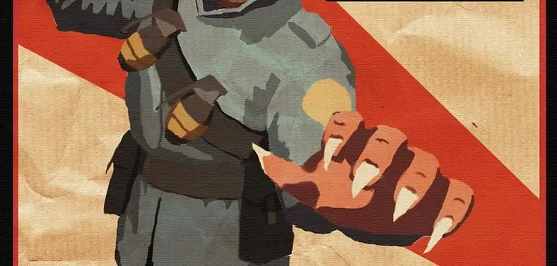 Russian documentary accidentally uses Team Fortress 2 fan art