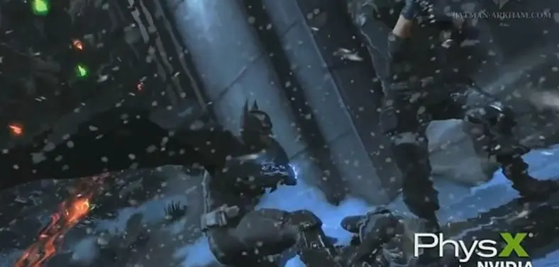 Nvidia showcase PhysX-based gameplay in PC Batman: Arkham Origins