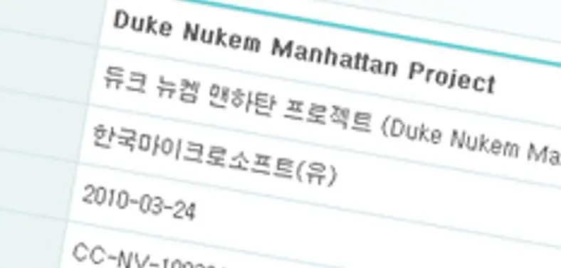 Duke Nukem: Manhattan Project is rated by South Korea for XBLA