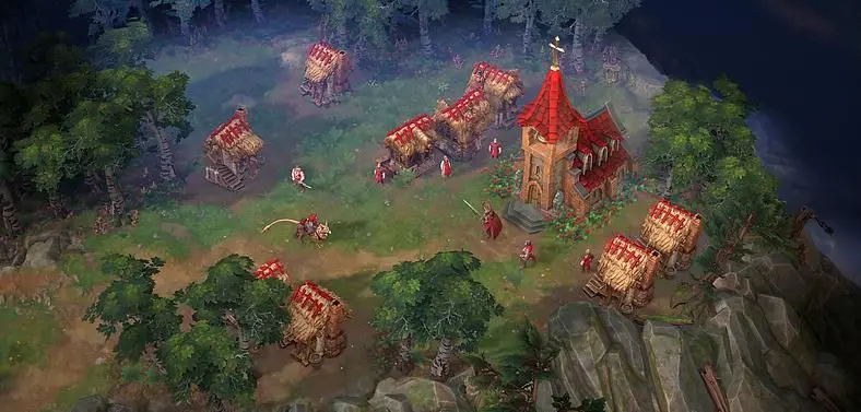Classic Fantasy RTS games return with Godsworn, available in Early Access today on Steam