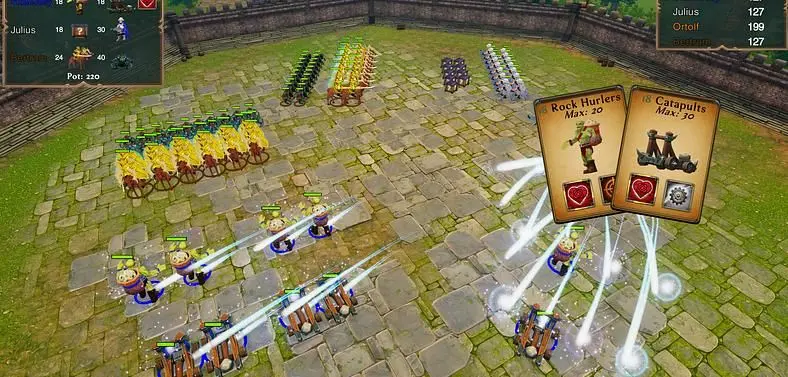 Card autobattler Poker Warlords updates Steam demo, sets 2026 release