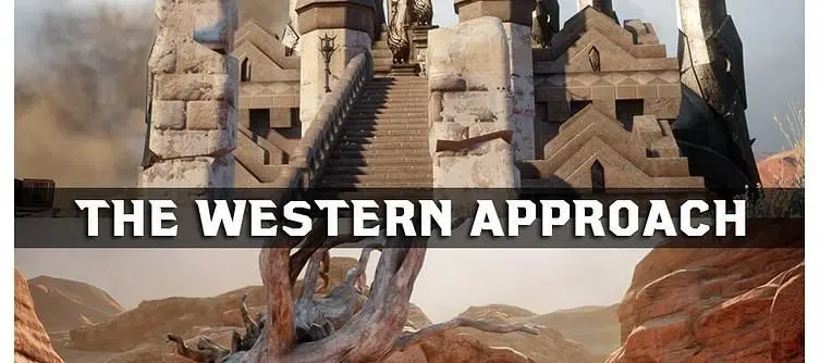 Dragon Age: Inquisition screenshot shows the dangerous Western Approach