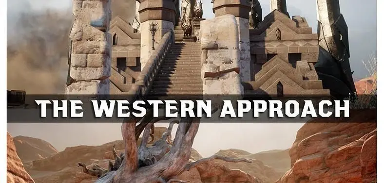 Dragon Age: Inquisition screenshot shows the dangerous Western Approach