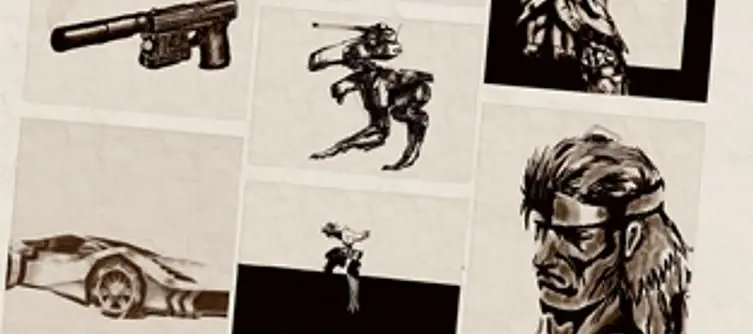 Konami launches Yoji Shinkawa's 'Digital Drawing Board' for Metal Gear Solid