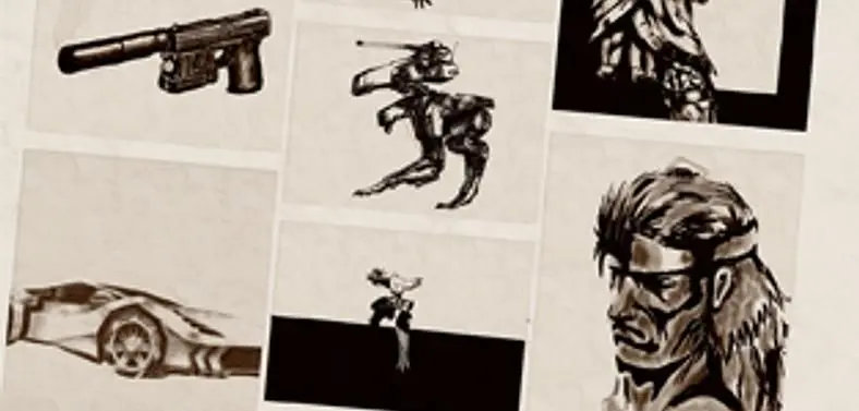 Konami launches Yoji Shinkawa's 'Digital Drawing Board' for Metal Gear Solid