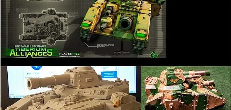 EA explains the "WH40K" tanks in Tiberium Alliances