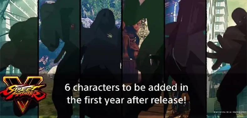 Data mining reveals unannounced Street Fighter V characters