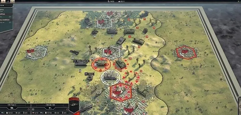 Panzer Corps 2 Update Adds Free Multiplayer Chess Maps