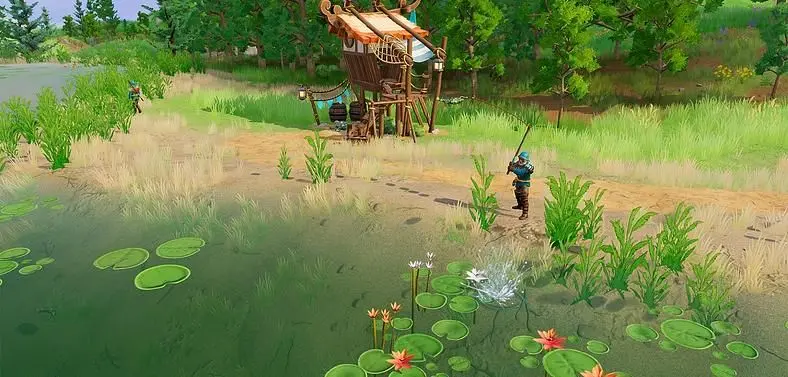 Fishing Hut now available for Settlers spiritual successor, Pioneers of Pagonia