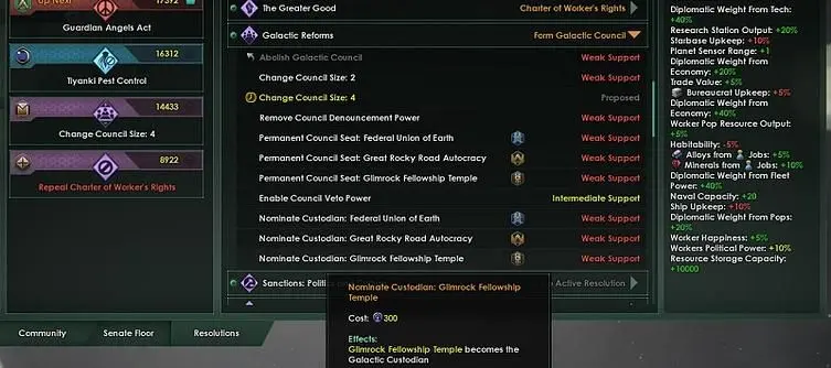 Becoming a Custodian in Stellaris: Nemesis Grants You Extra Powers to Stop the Crisis