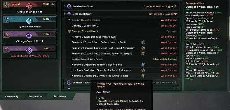 Becoming a Custodian in Stellaris: Nemesis Grants You Extra Powers to Stop the Crisis