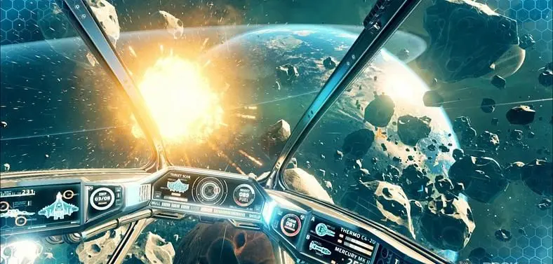 Check out ten minutes of vibrant space shooter Everspace in action