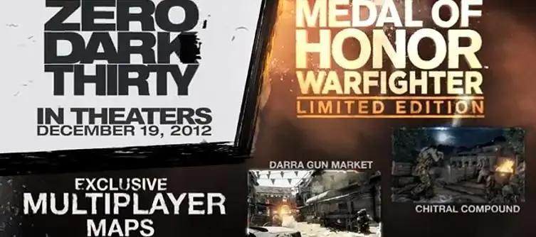 EA announces Medal of Honor: Warfighter DLC tie in to Zero Dark Thirty