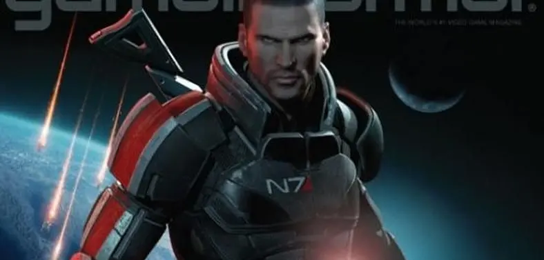 Mass Effect 3 on Game Informer cover