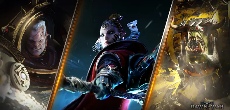 Warhammer 40,000: Dawn of War III Faction Leaders shown in Prophecy of War Trailer