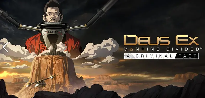 Deus Ex: Mankind Divided Gains A Prequel Mission With Next Month's Release of 'A Criminal Past'