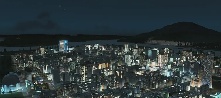 New trailer for Cities: Skylines expansion After Dark shows off the night-time sprawl