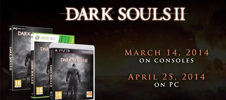 Dark Souls II on PC confirmed for April 25th, "conscious of the high expectations"