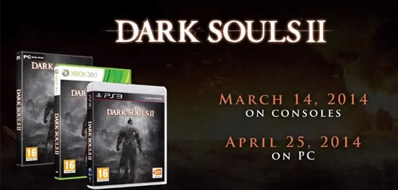 Dark Souls II on PC confirmed for April 25th, "conscious of the high expectations"