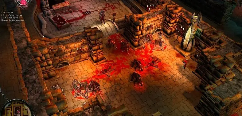 Dungeons official site launched