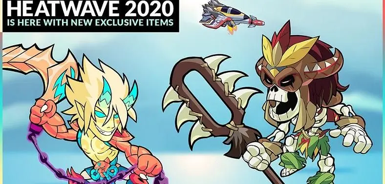 Brawlhalla Heatwave Event 2020 - Summer Skins, Cosmetics and Beachbrawl