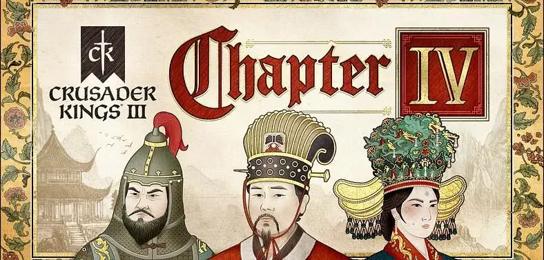Crusader Kings 3: Chapter 4 Extends the Map to Include China, Japan, and Southeast Asia, Overhauls Steppe Gameplay, Adds Coronations