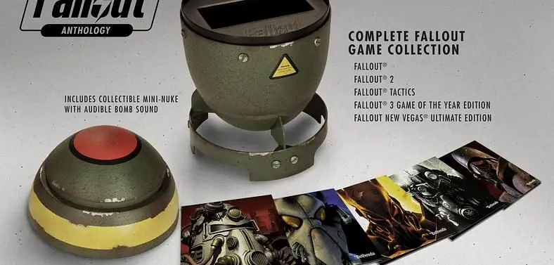 Bethesda announces Fallout Anthology, a series collection housed in a Mini-Nuke